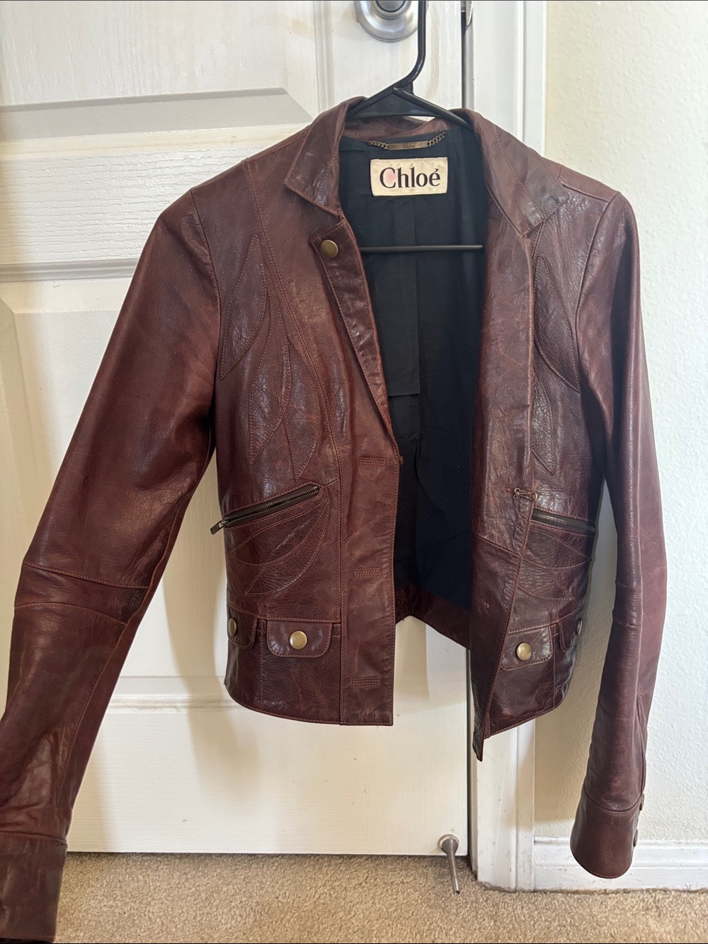 Vintage Chloé Leather Jacket